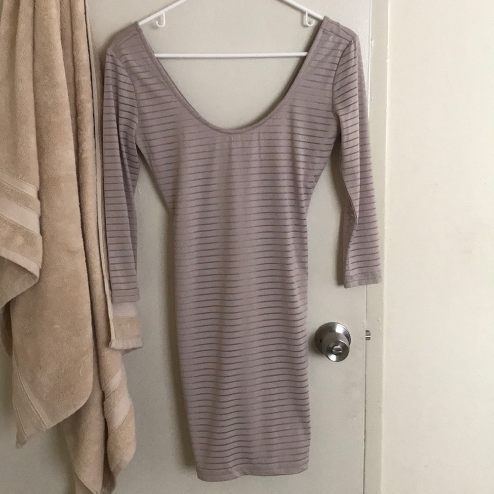 Nude dress